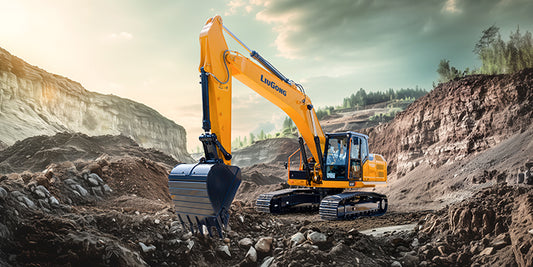 New Liugong 933EHDG4 Excavator for Sale rear side view