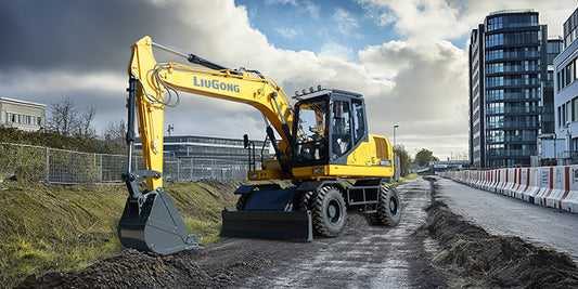 New Liugong W915EG4MAX Excavator for Sale rear side view
