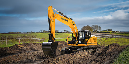 New Liugong 922F Excavator for Sale rear side view