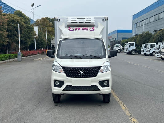 Used Foton XIANGLING 2.8M³ Refrigerated Truck for Sale rear side view