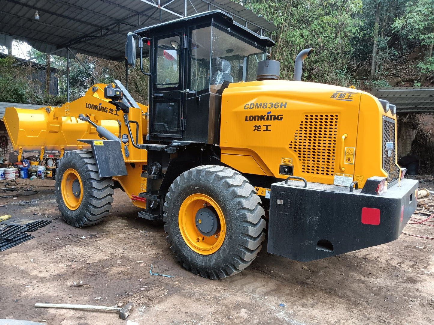 New Lonking CDM836HG Wheel Loader for Sale detail view