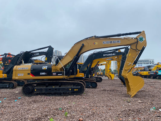 Used CAT 330D2L crawler excavator real inventory view 2