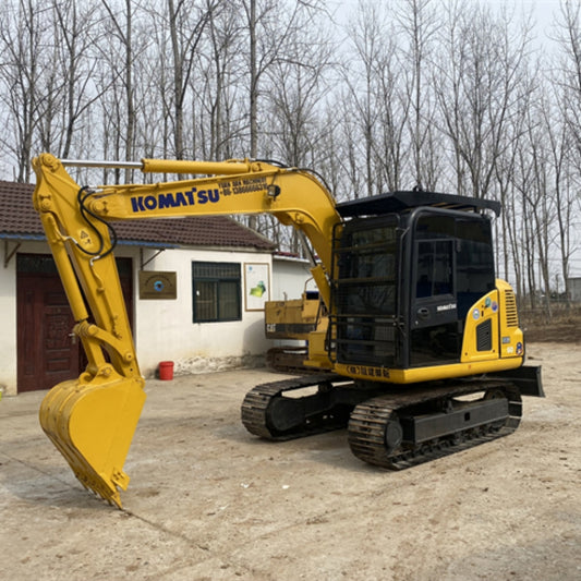 Used Komatsu PC60-8 Excavator for Sale rear side view