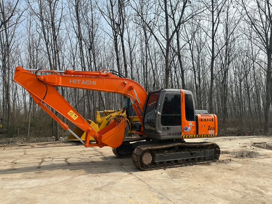 Used Hitachi ZX120 Excavator for Sale rear side view