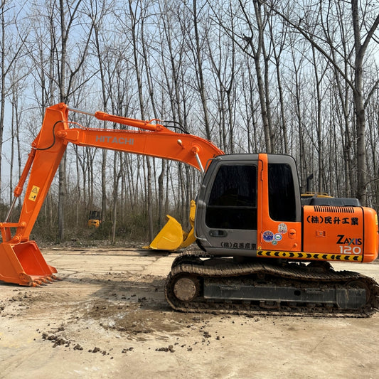 Used Hitachi ZX120 Excavator for Sale side view