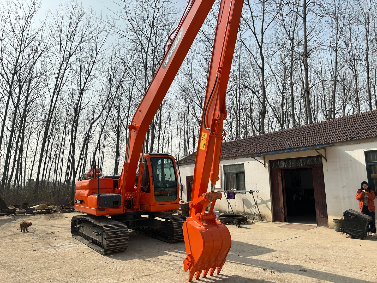 Used Doosan DX160LC Excavator for Sale detail view