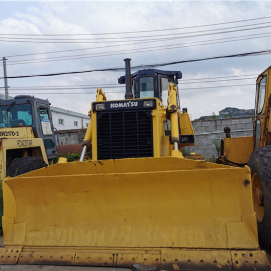 Used Komatsu D85-21 Bulldozer for Sale - Updated Model rear side view