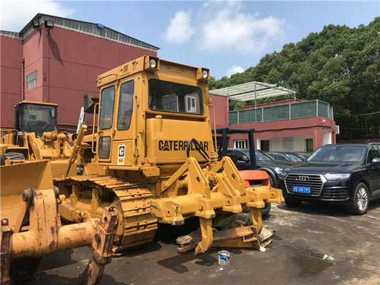 Used Caterpillar D6D Bulldozer for Sale rear side view
