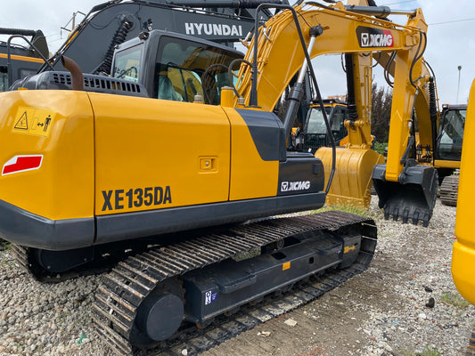 Used XCMG XE135DA crawler excavator real inventory view 2