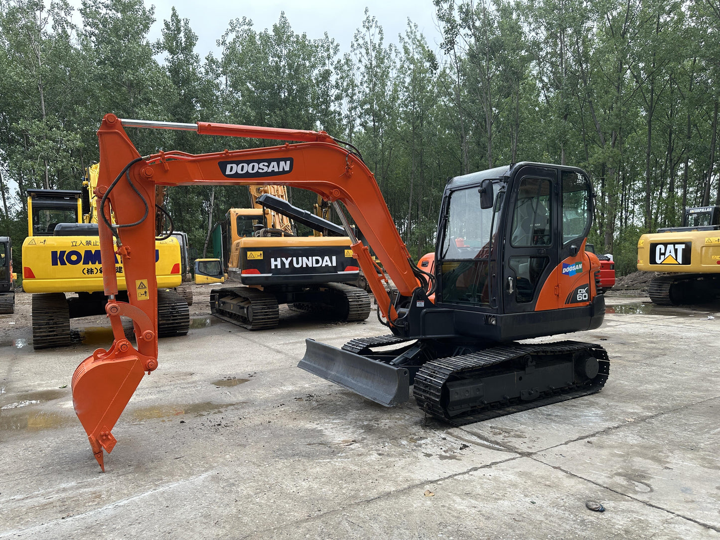 Used Doosan DX60 Excavator for Sale detail view