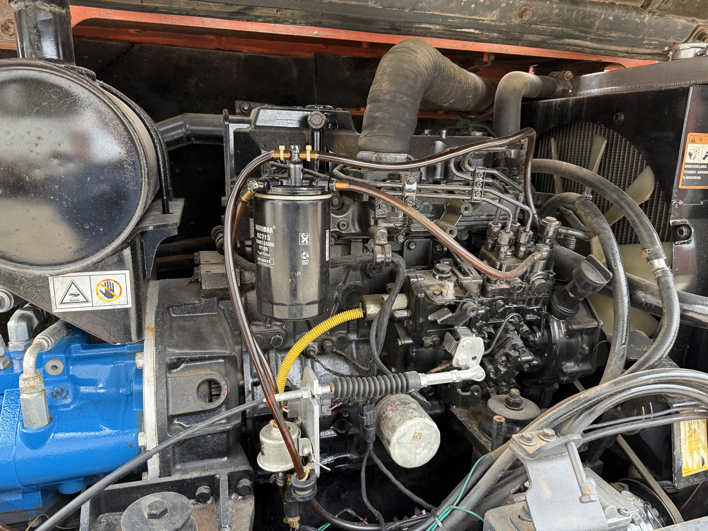 Used DOOSAN DX75-9C Crawler Excavator for Sale - real inventory photo 6