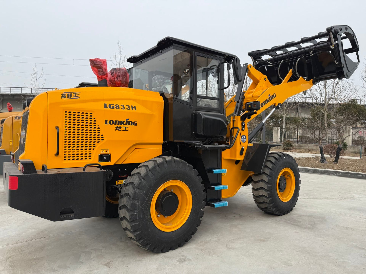 New Lonking LG833HG Wheel Loader for Sale detail view