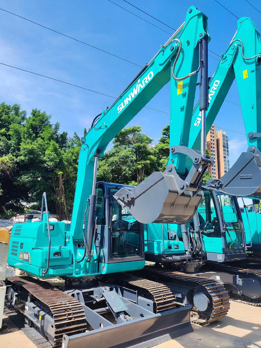 New Sunward SWE80E-5 Excavator for Sale rear side view