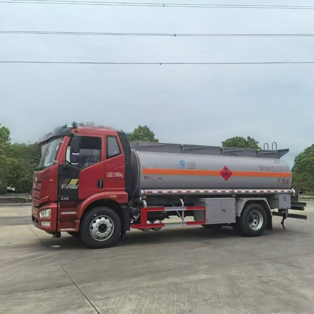 Used FAW 240HP Fuel Tanker Truck for Sale detail view
