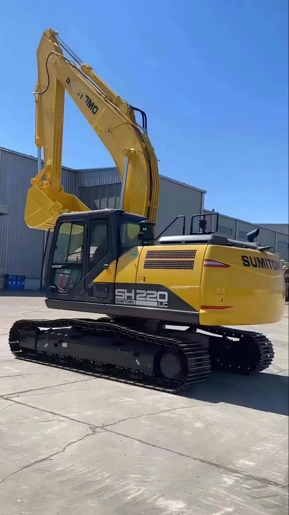 New Sumitomo SH220LC-7 Excavator for Sale rear side view