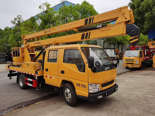 Used JMC SHUNDA 16M ARTICULATED BOOM Aerial Work Platform Truck for Sale rear side view