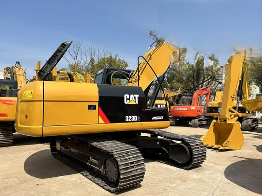 Used CAT 323D2 crawler excavator real inventory view 2