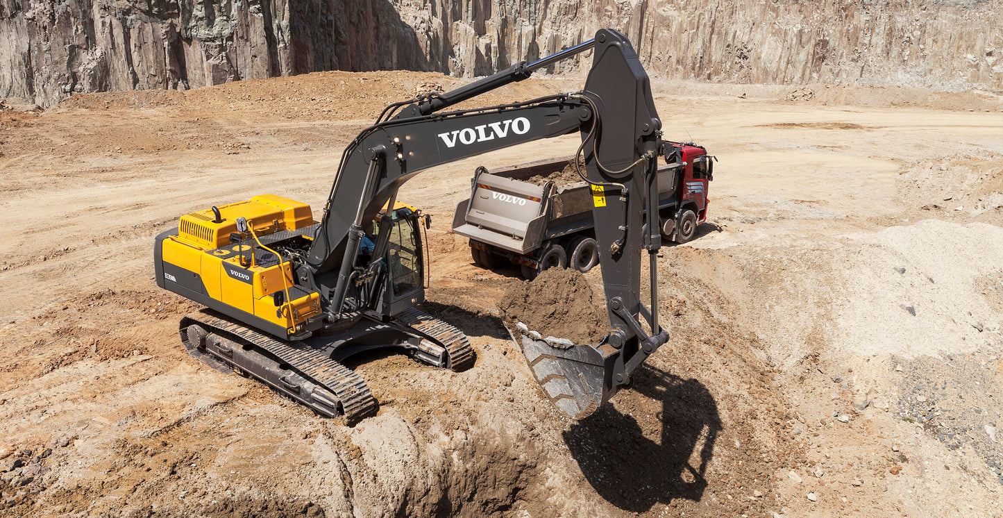 New Volvo EC350D Excavator for Sale detail view