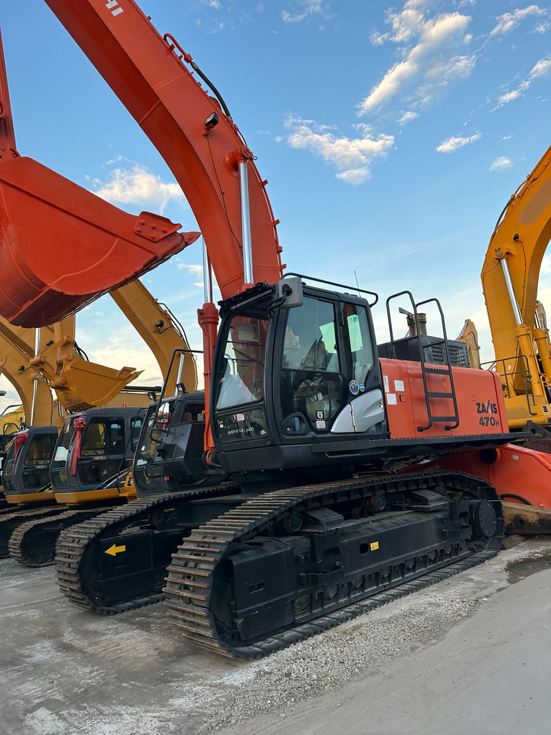 Hitachi ZX470 — The 47-Ton Japanese Production Loader That Moves More Per Litre 🟠⛏️
