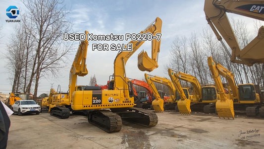 Used Komatsu PC220-7 Crawler Excavator