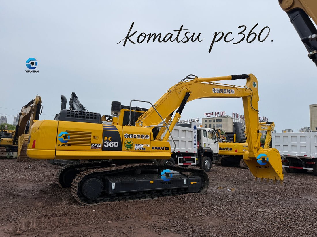 New in Stock: KOMATSU PC360-8 – 36T Powerhouse Ready for Expor