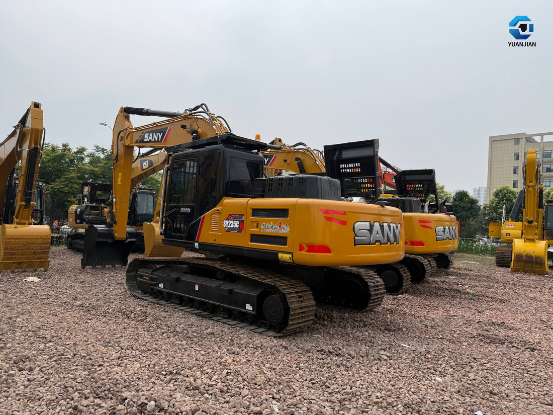 🏗️ El Caballo de Batalla de la Obra: Excavadora SANY SY235C de Segunda Mano en Stock