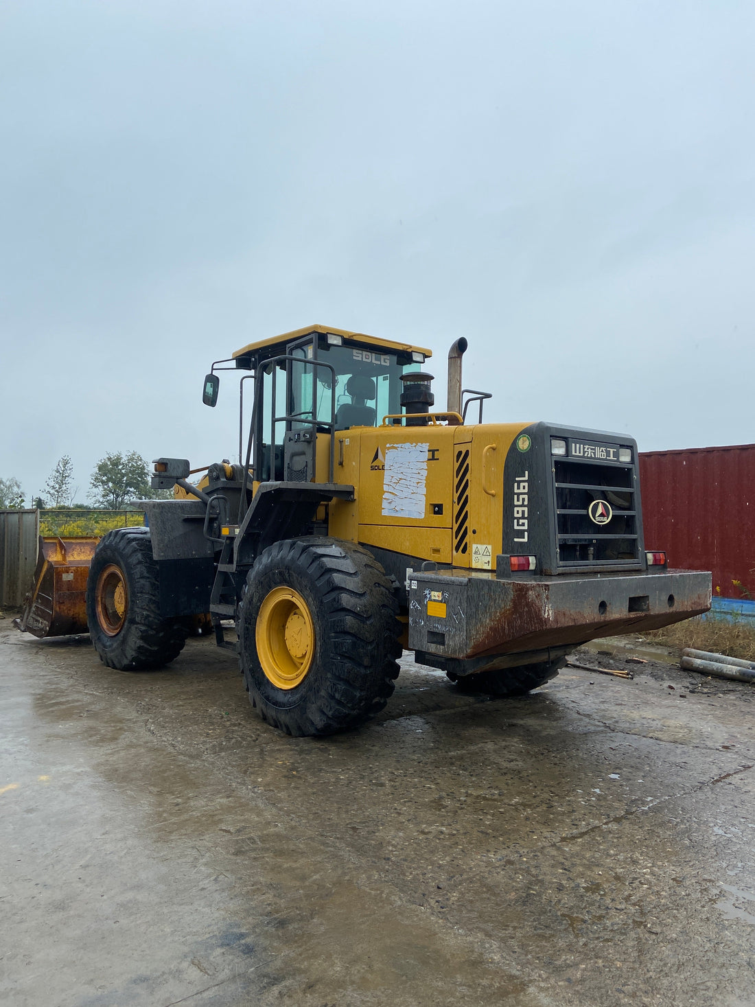 Just Landed: Two Used SDLG LG956L Wheel Loaders — Original Paint, Clean Condition, Ready to Work 🟡🟢