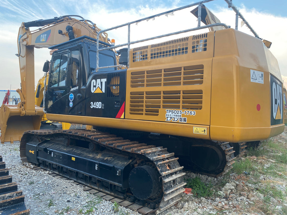 CAT 349D2: The 49-Ton Mining & Heavy Production Excavator That Commands the Quarry