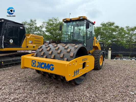 XCMG XS223J 22-Ton Single Drum Vibratory Roller — In Stock &amp; Export Ready