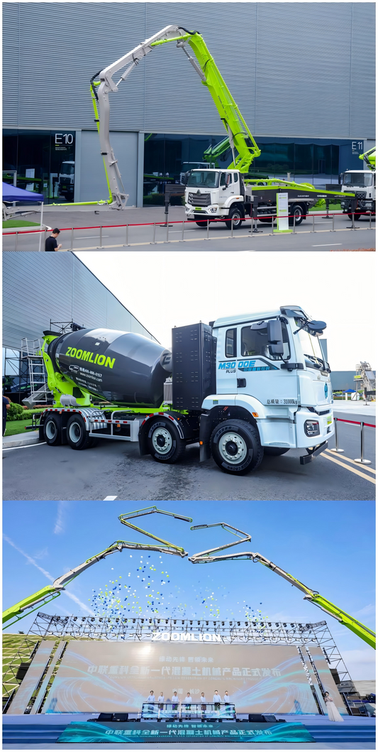 Zoomlion Unveils 2026 "Ling Series": A New Era of Green, Smart Concrete Machinery