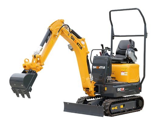 Shantui SE12: The King of 1.2-ton Mini Excavators, with Hardcore Mechanical Strength in a Compact Body
