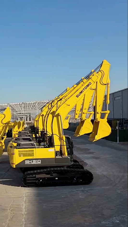 New Sumitomo SH310-7 Excavator for Sale rear side view