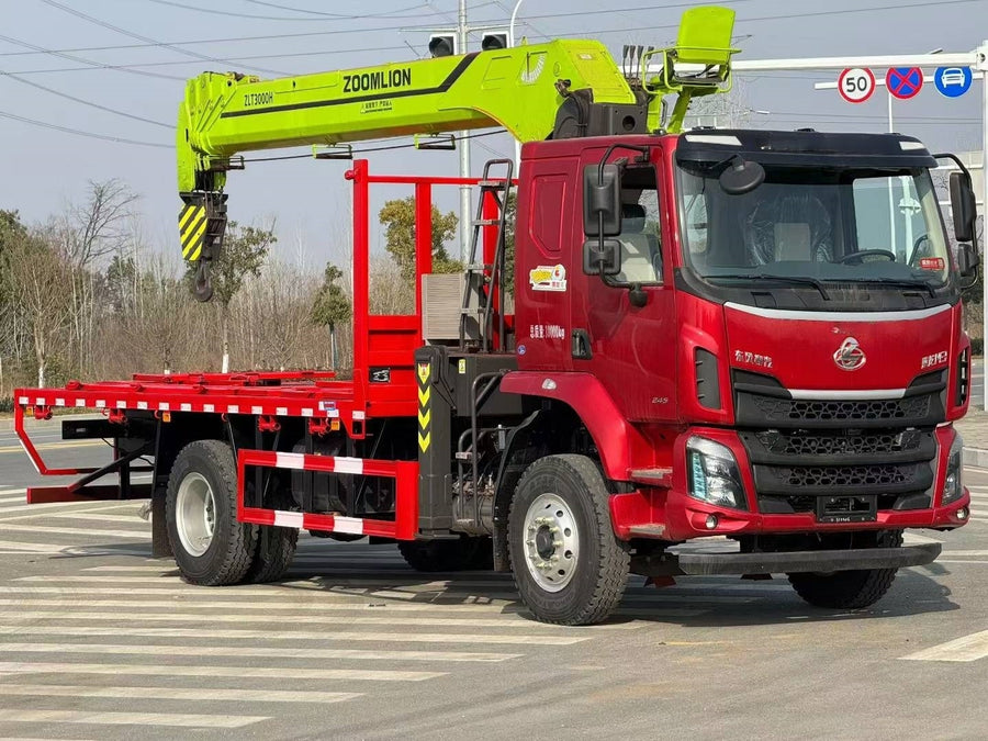 Grúa montada en camión Dongfeng 245HP usada en venta | Precio Dongfeng 245HP foto de detalle 3