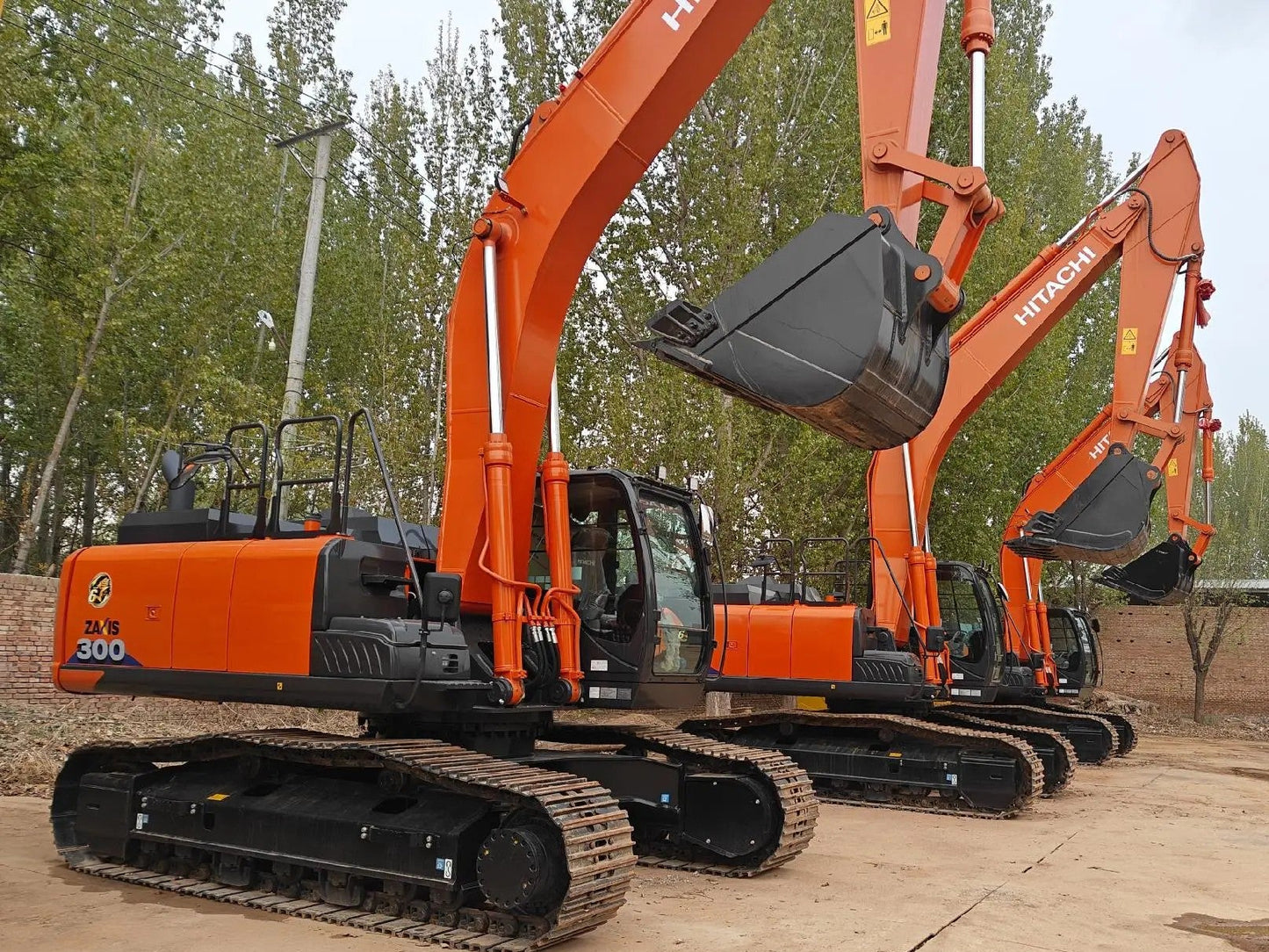 New Hitachi ZX300-6A Excavator for Sale detail view