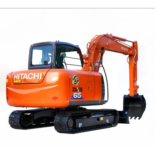 New Hitachi ZX65-6A Excavator for Sale rear side view