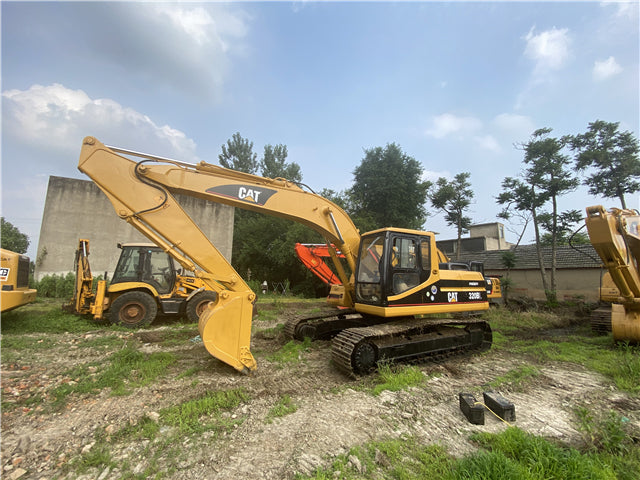 Used Caterpillar 320BL Excavator for Sale rear side view