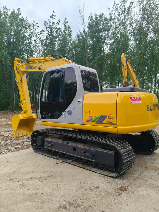 New Sumitomo SH120 Excavator for Sale rear side view