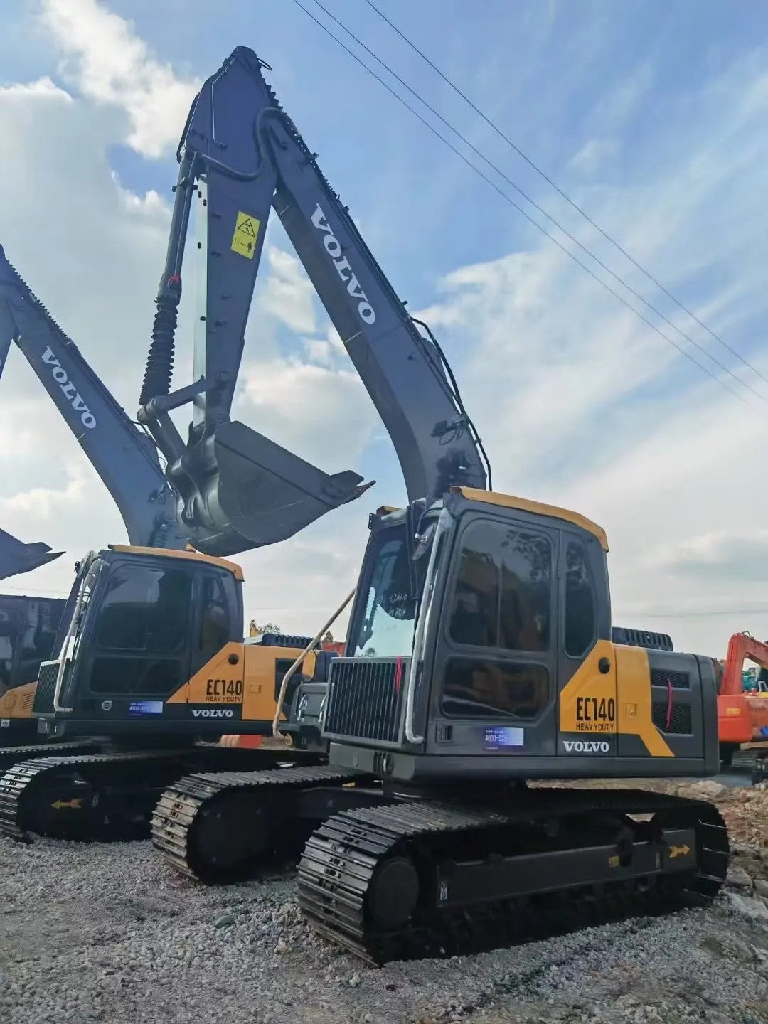 New Volvo EC140D Excavator for Sale detail view