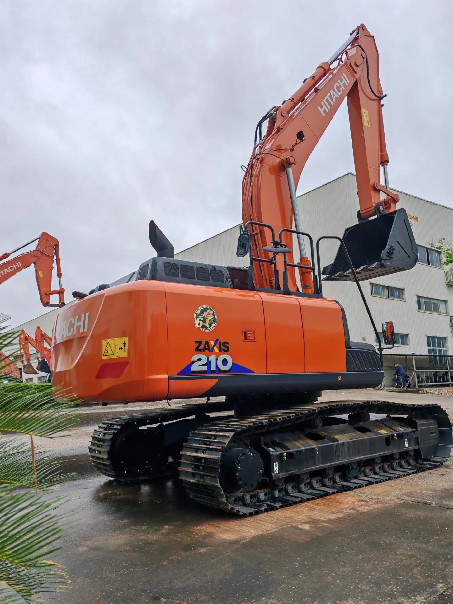 New Hitachi ZX210-6A Excavator for Sale front view