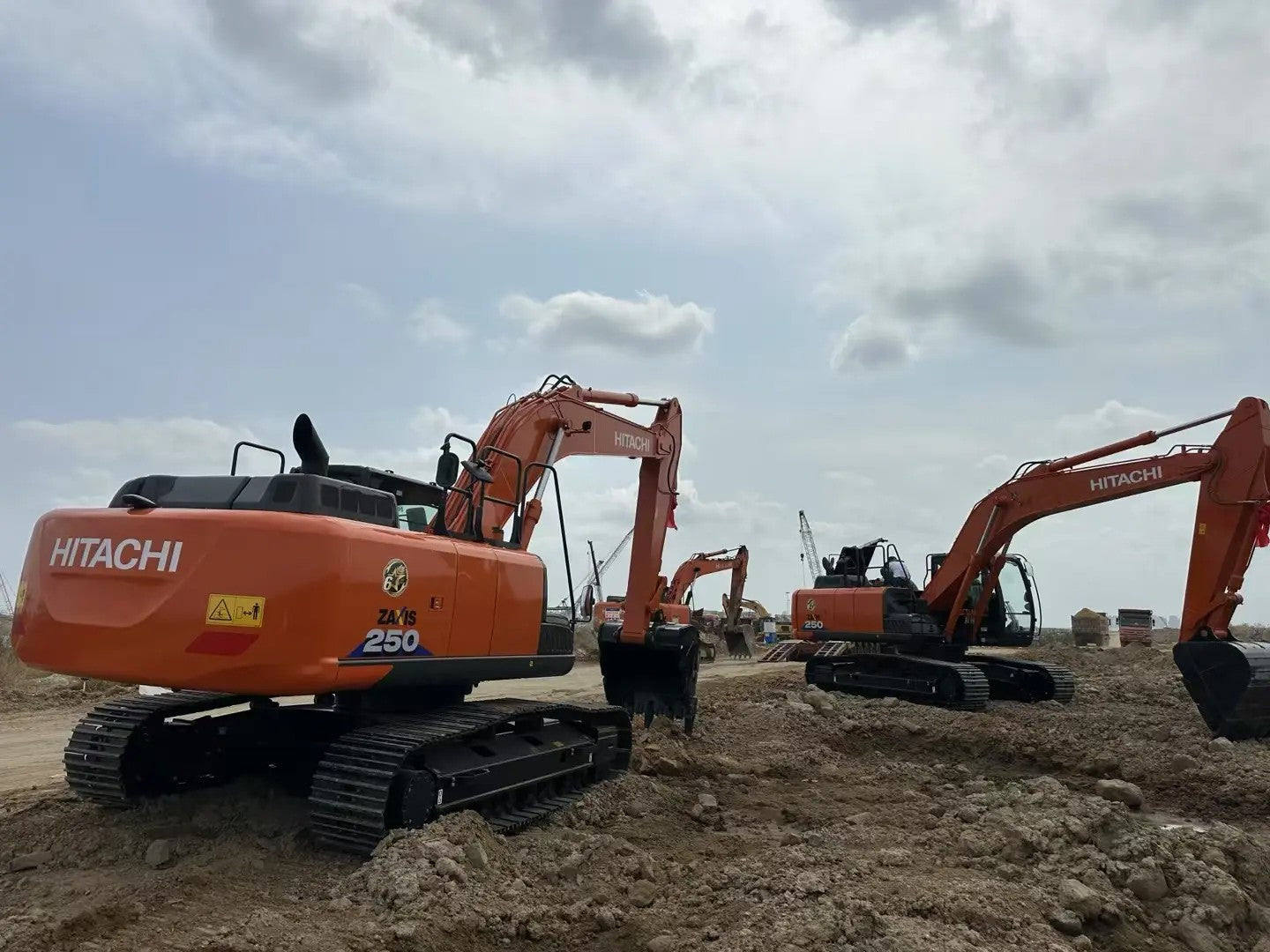New Hitachi ZX250-6A Excavator for Sale detail view