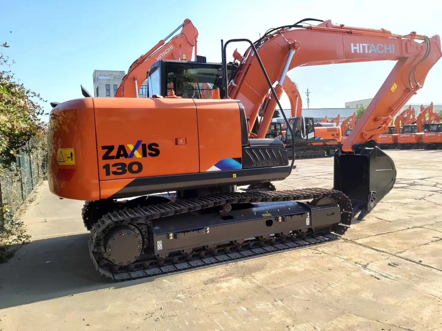 New Hitachi ZX130-5A Excavator for Sale front view