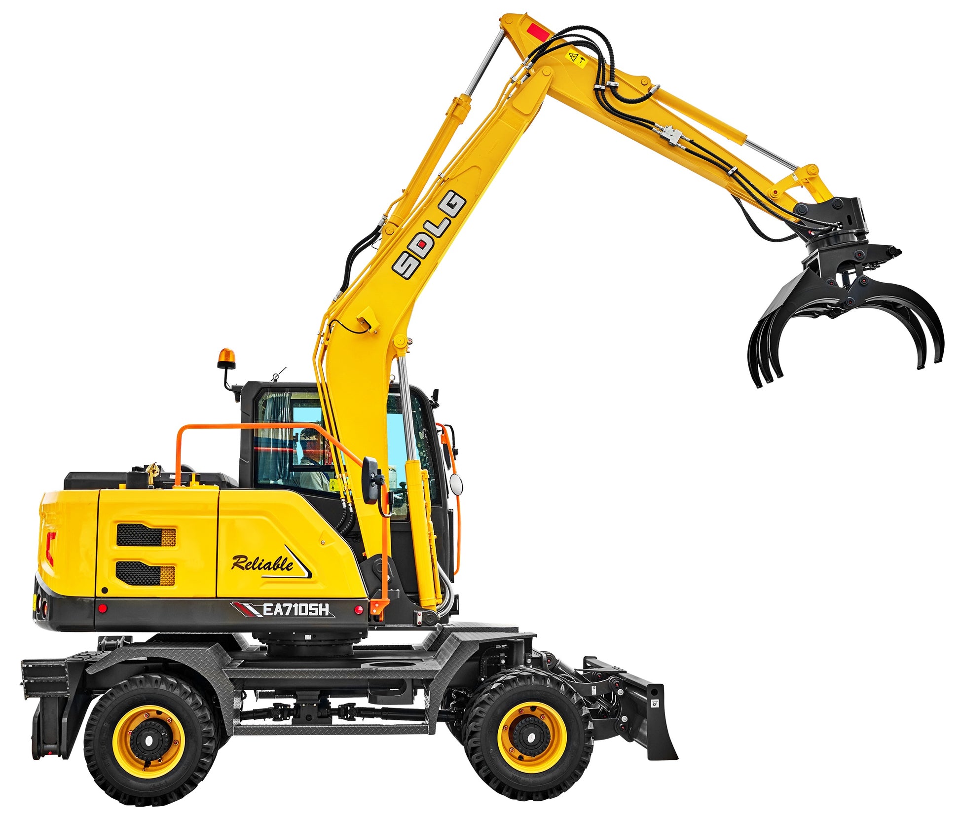 New Sdlg EA7105H Excavator for Sale rear side view