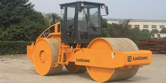 New Liugong 6324G4 Road Roller for Sale rear side view