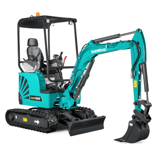 New Sunward SWE18UF Excavator for Sale rear side view