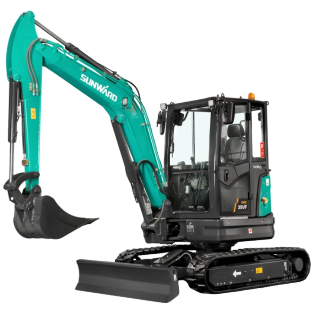New Sunward SWE35UF Excavator for Sale side view