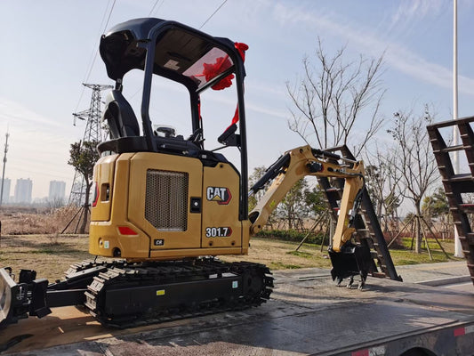 New Caterpillar 301.7R Excavator for Sale rear side view