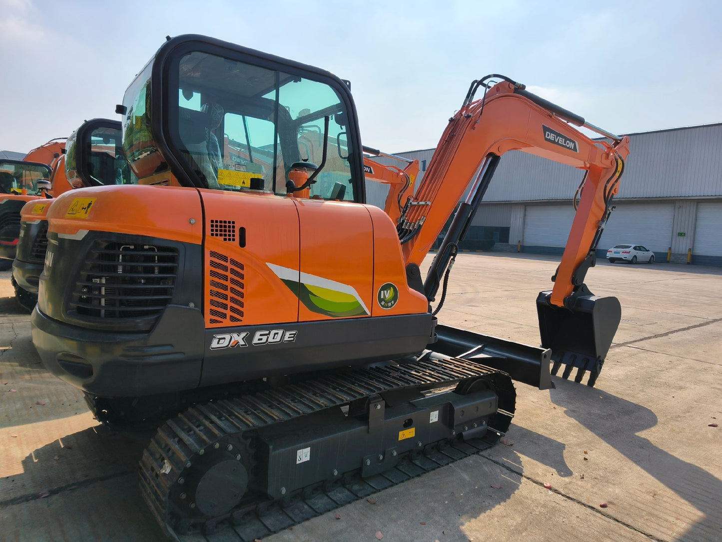 New Develon DX60E Excavator for Sale detail view