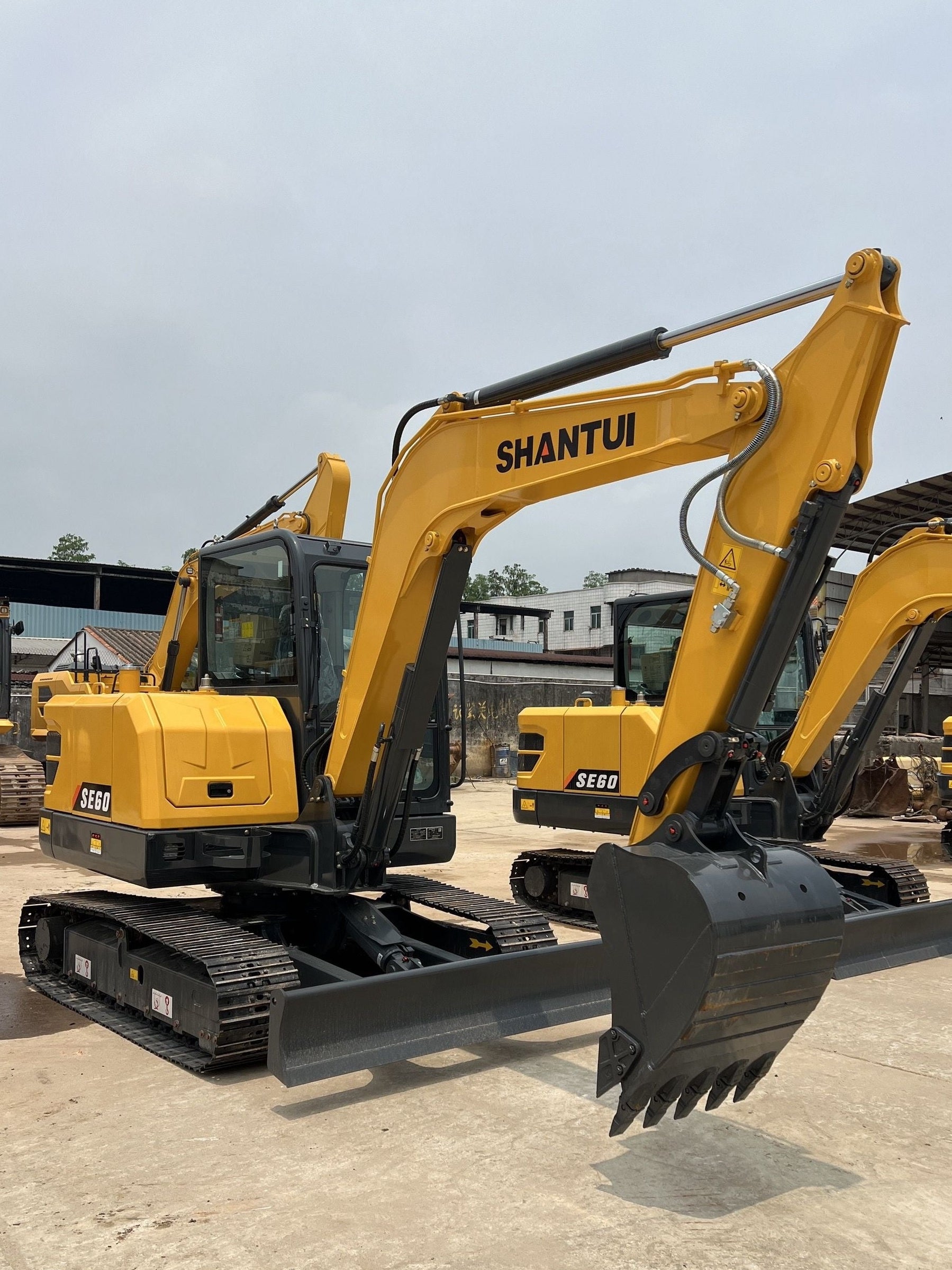 New Shantui SE60 Excavator for Sale - Alternative Stock front view