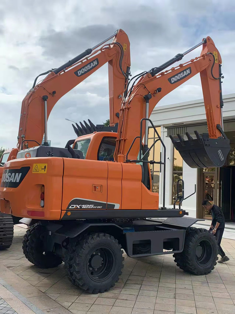 Excavadora de ruedas DEVELON DX125W nueva en venta | Precio DEVELON DX125W foto de detalle 5