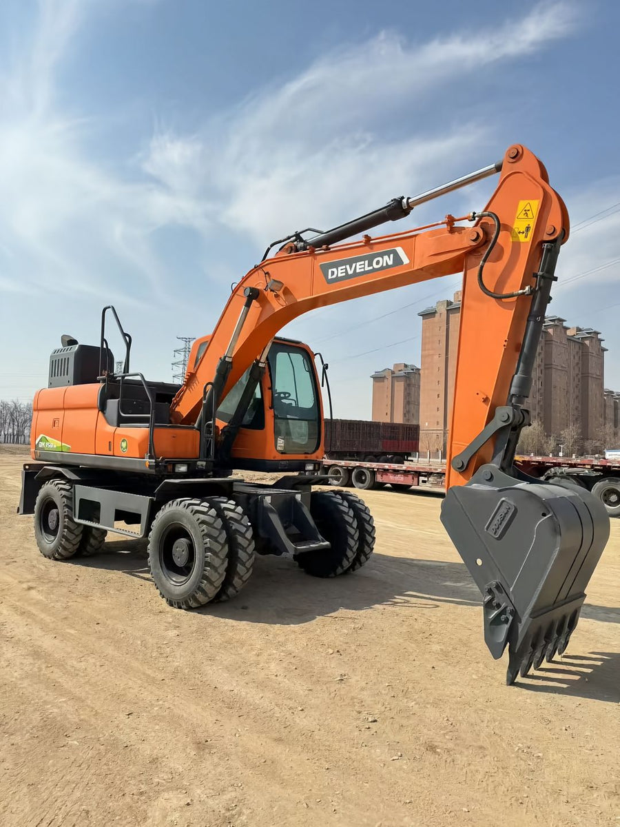 New DEVELON DX150W Wheel Excavator for Sale | DEVELON DX150W Price detail photo 2